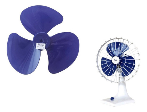 Hélice Ventilador Faet Super Clima Eficiente 30cm 3 Pás