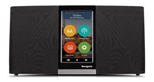 Sungale Wifi Internet Radio Con Pantalla Tactil Amigable Nav