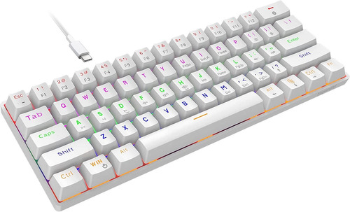 Teclado Mecánico Snpurdiri Con Retroiluminación Rgb En