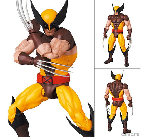 Mafex No.138 Wolverine - Brown Comic Ver.