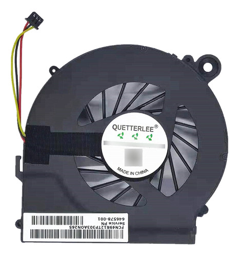 Quetterlee Ventilador Refrigeracion Cpu Para Hp Pavilion G62