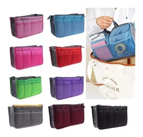 Imagen 1 de 3 de Bolsa De Viaje Organizador Multifuncional Neceser 10 Colores