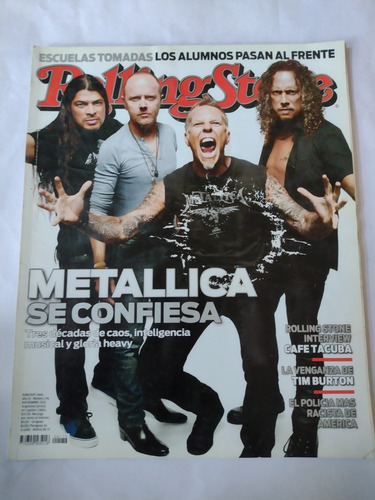 Revista Rolling Stone N 176 Noviembre 2012 Metallica. 