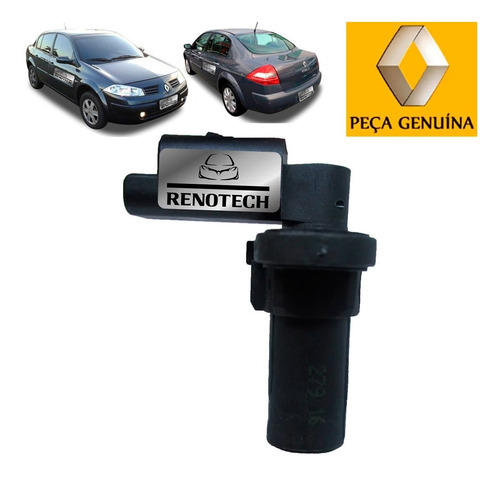 Sensor Rotaçao Automatico Mec Megane Ii 2.0 16v 8200513668