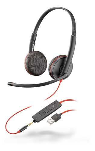 Auriculares Plantronics Blackwire C3220 Headset C3220