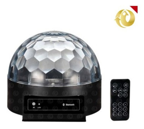 Bola De Discoteca  Luces De Fiesta Con Parlante Bluetooth