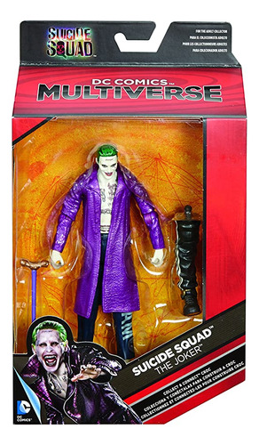 Multiverso Dc Comics Figura Del Guasón Del Escuadrón Suic.