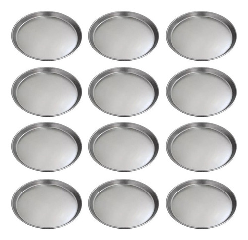 Set 12 Moldes Para Pizza De 34cm. Pizzero Chapa Dd Pizzera-