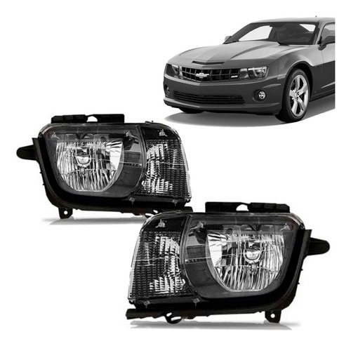 Par Farol Camaro 2010 2011 12 13 Manual Sem Projetor Sem Led