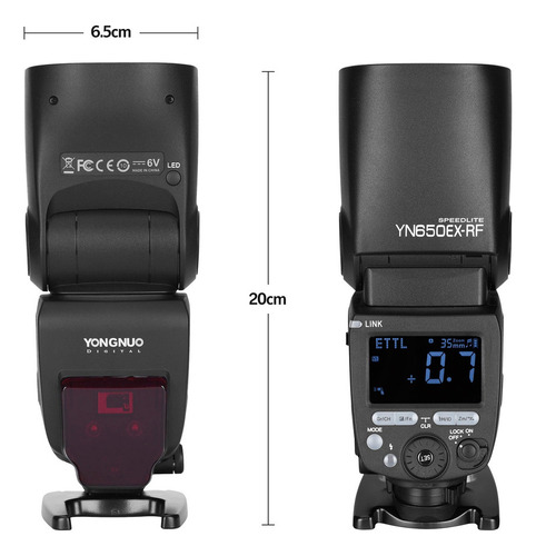 Yongnuo Yn650ex-rf Flash Para Cámara Speedlite Ettl Speedlig
