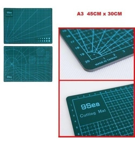 Imagen 3 de 6 de Verde Tablero De Lámina Perimétrica De Doble Cara A3 Durable