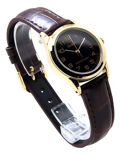 Reloj Casio Dama Ltp-v001gl-1b Marron