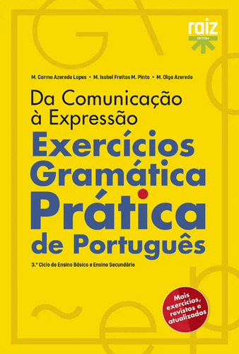 Livro - Exercícios Gramática Prática De Português - 3.º Ciclo Do Ensino Básico E Ensino Secundário