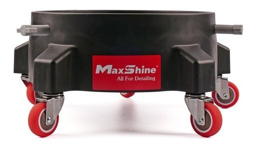 Soporte Para Baldes Con Ruedas Maxshine Lavaderos Autos