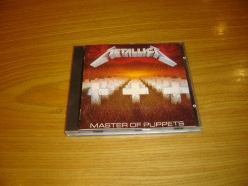 Metallica Master Of Puppets Cd Importado Usa Metal 