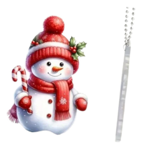 5 Colgante De Muñeco De Nieve Para Árbol De Navidad,
