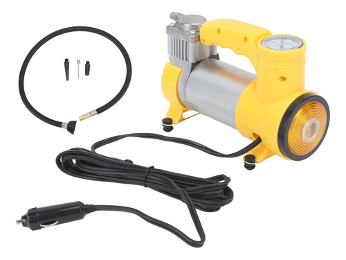 Inflador Electrónico De Neumáticos, Iluminación Portátil Par