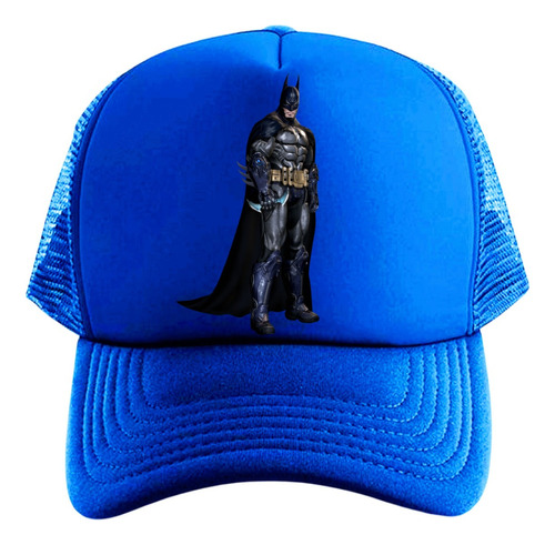 Gorra Trucker Batman Ak Super Heroes Series Geeks Blue 