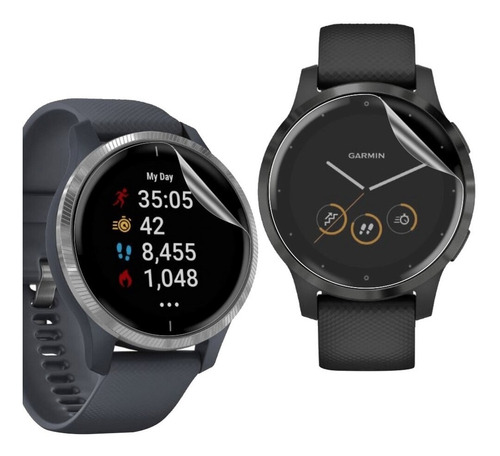 Imagen 3 de 3 de Film Protector Hidrogel Para Pantalla Smartwatch
