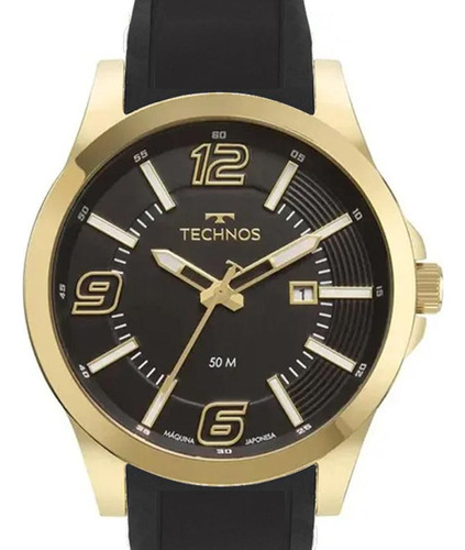 Relógio Technos Racer Dourado Masculino 2115mwps 1h