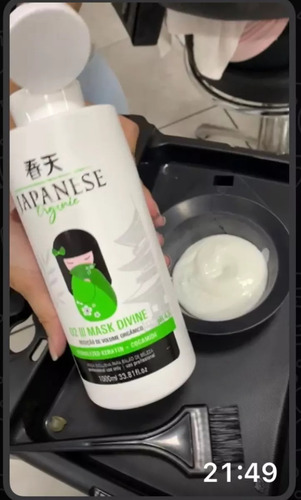 Alisante sem formol japanese style ORGANIC Sem Formol liso perfeito alisamento organico antifrizz de 2L 2kg