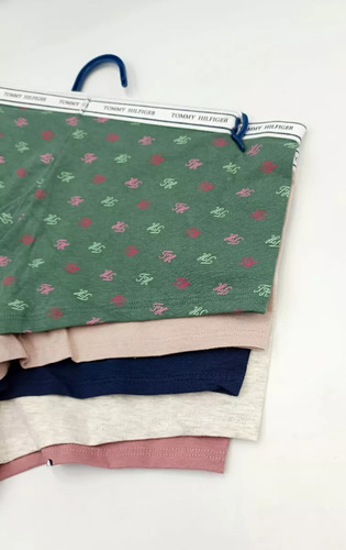 Paquete 5 Boxer Boyshort Tommy Hilfiger Mujer Originales