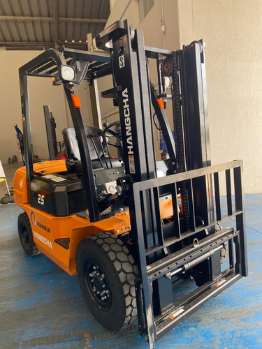 Empilhadeira Hangcha Diesel 2,5 Toneladas Duplex 3,5 Metros