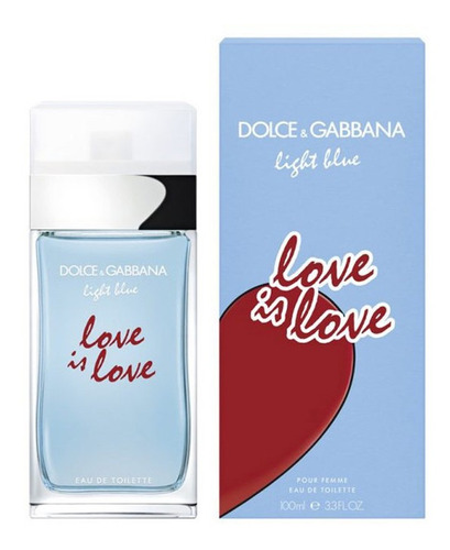 Light Blue Love Is Love 100ml Edt Mujer