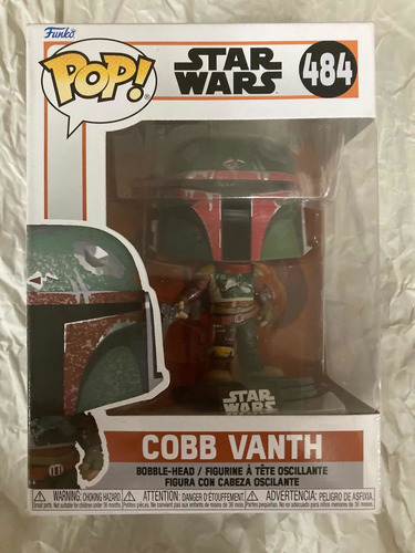 Cobb Vanth 484 Mandalorian Star Wars Grogu Child Funko Pop