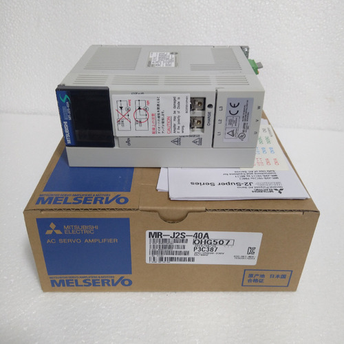 Mitsubishi Mr-j2s-40a Servo Drive Mrj2s40a Novo