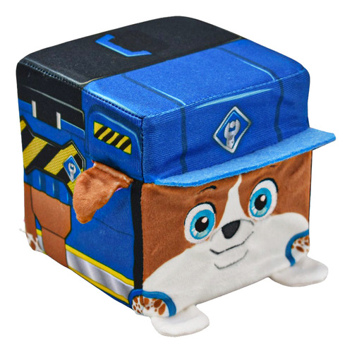 Paw Patrol Rubble And Crew Pack 3 Peluches #2 Spin Master Color Multicolor