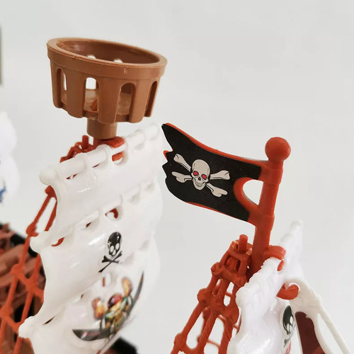 Iy Barco De Juguete Para Niños Modelo Caribbean Pirate Ship
