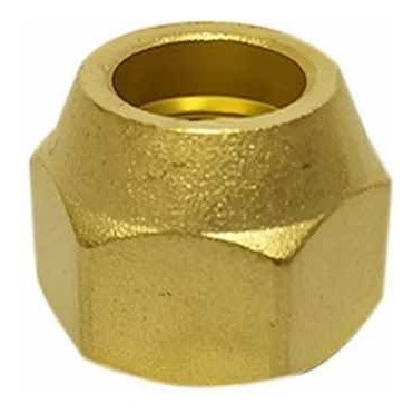 Imagen 3 de 4 de Tuerca Balona De Bronce 1/4 Aire Y Refrigeracion