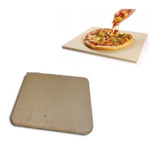 Placa Refractaria Pizza A La Piedra Para Horno Piso Fara *