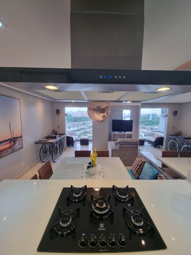 Lindo Apto 70m² No Quartier Residence Jaguaré, 100% Mobiliado, Vista Usp 16º Andar, 2 Vagas