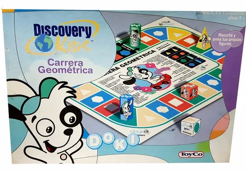 Doki Juego Carrera Geometrica Discovery Kids Toyco