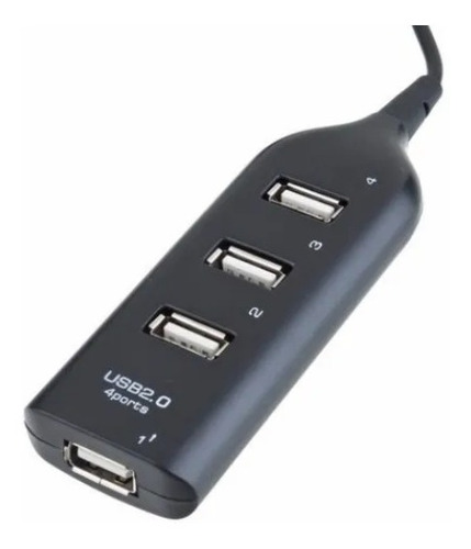 Imagem 5 de 5 de Kit 5 Hubs Usb 4 Portas 2.0 Extensor Barato Atacado Revenda