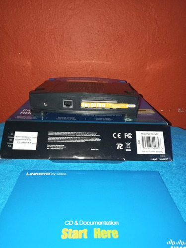 Router Cable/dsl 4 Puertos Switch Linksys By Cisco Befvp41 (Usado)