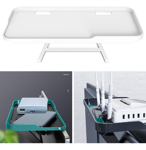 Enrutador Inalámbrico Caja De Almacenamiento Estante Blanco