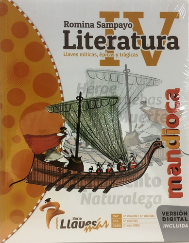 Literatura Iv - Serie Llaves Mas **novedad 2024** - Romina S