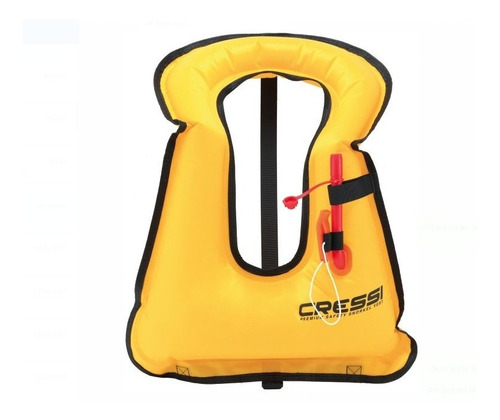 Chaleco Cressi Snorkel Talla Xl Color Amarillo