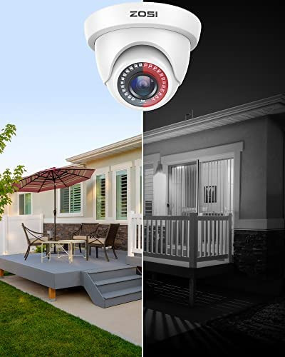 Zosi 2pack 2.0mp Hd 1080p Kit De Cámaras De Seguridad Interi