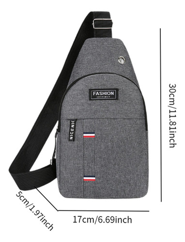 Bolso De Pecho Para Hombre, Bolso De Hombro Portátil Para