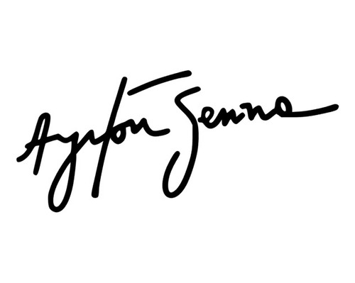 Kit Com 3 Adesivos Ayrton Senna Assinatura 17cmx7cm