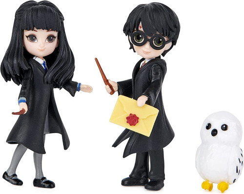 Wizarding World Set Mini Figuras Harry Potter Y Cho Chang