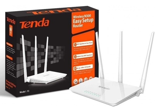 Tenda F3 Router Inalámbrico N300 