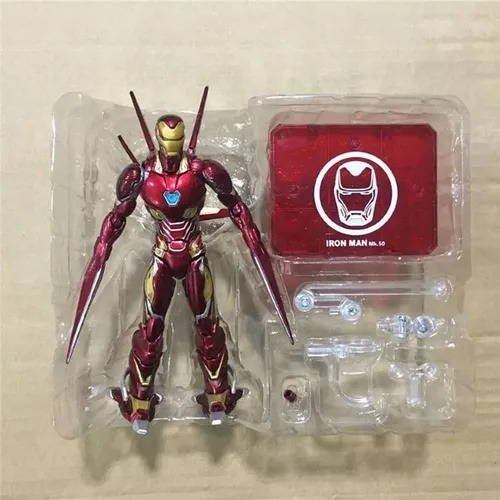 Boneco De Ação Marvel Avengers Iron Man Mk50 Nano Weapon S