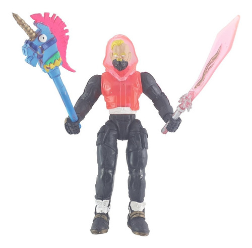 Figura Juguete Fortnite Drift Rosa Accesorios Articulado Luz