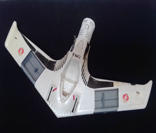 Go Joe Avión Jet Cóndor Cobra Vintage 1989 Tanque Vehículo Blanco (Usado)