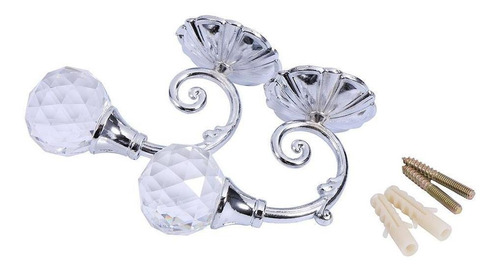 2 Cortinas De Cristal De Metal Para Ventana.